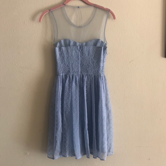 Vintage powder blue dress - Picture 3 of 4